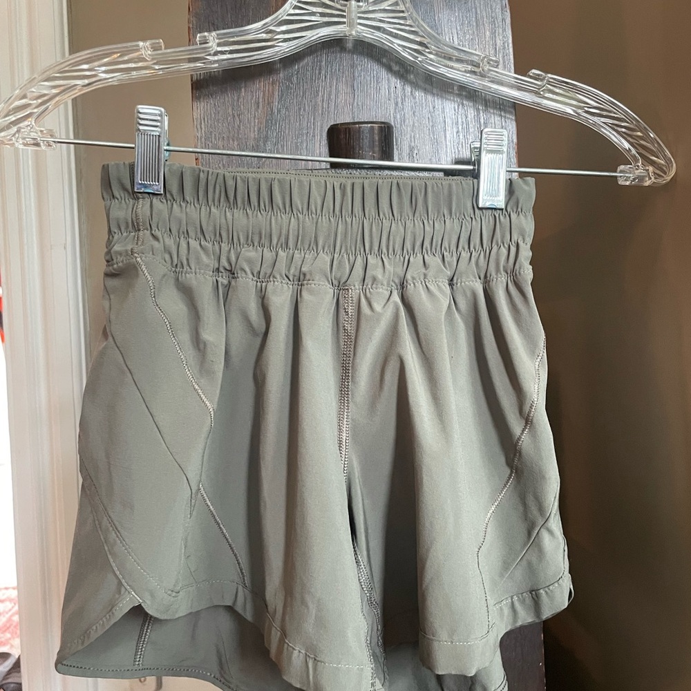 Lululemon Track That High-Rise Lined 4-inch Shorts